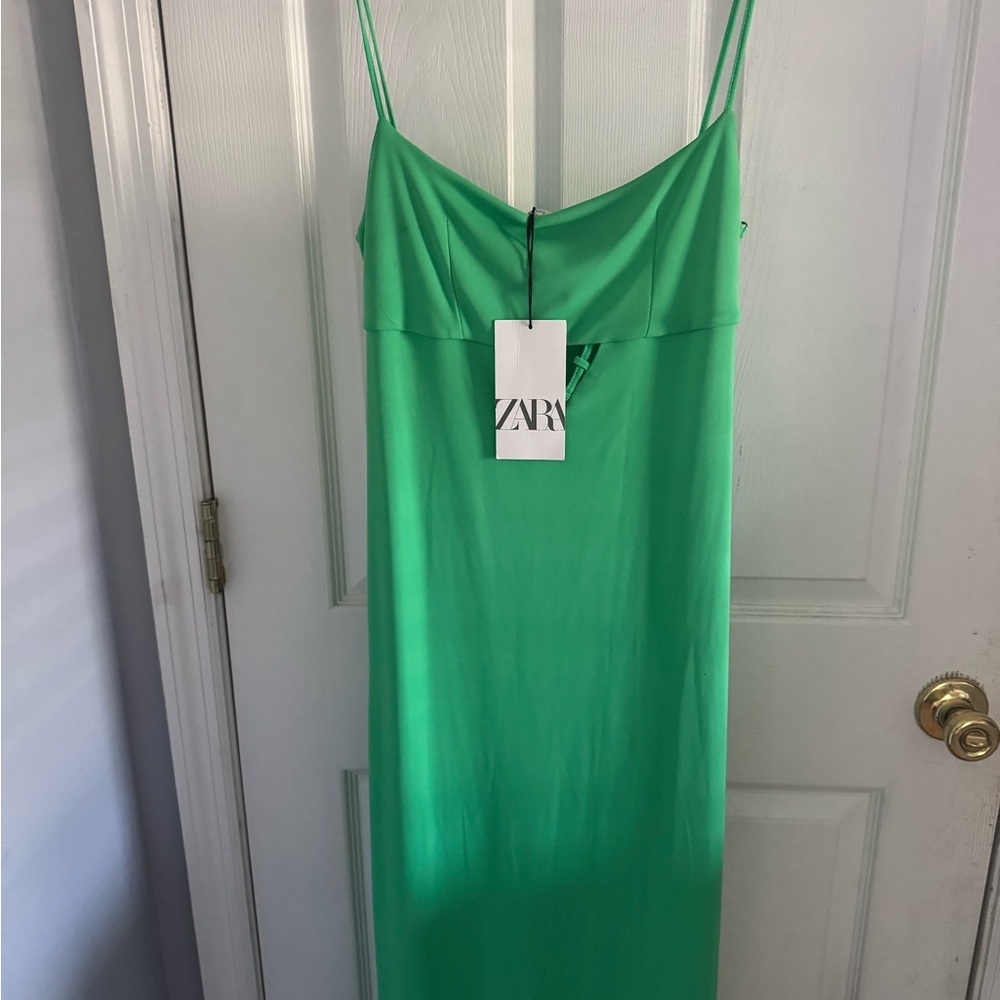 Zara Green Dress